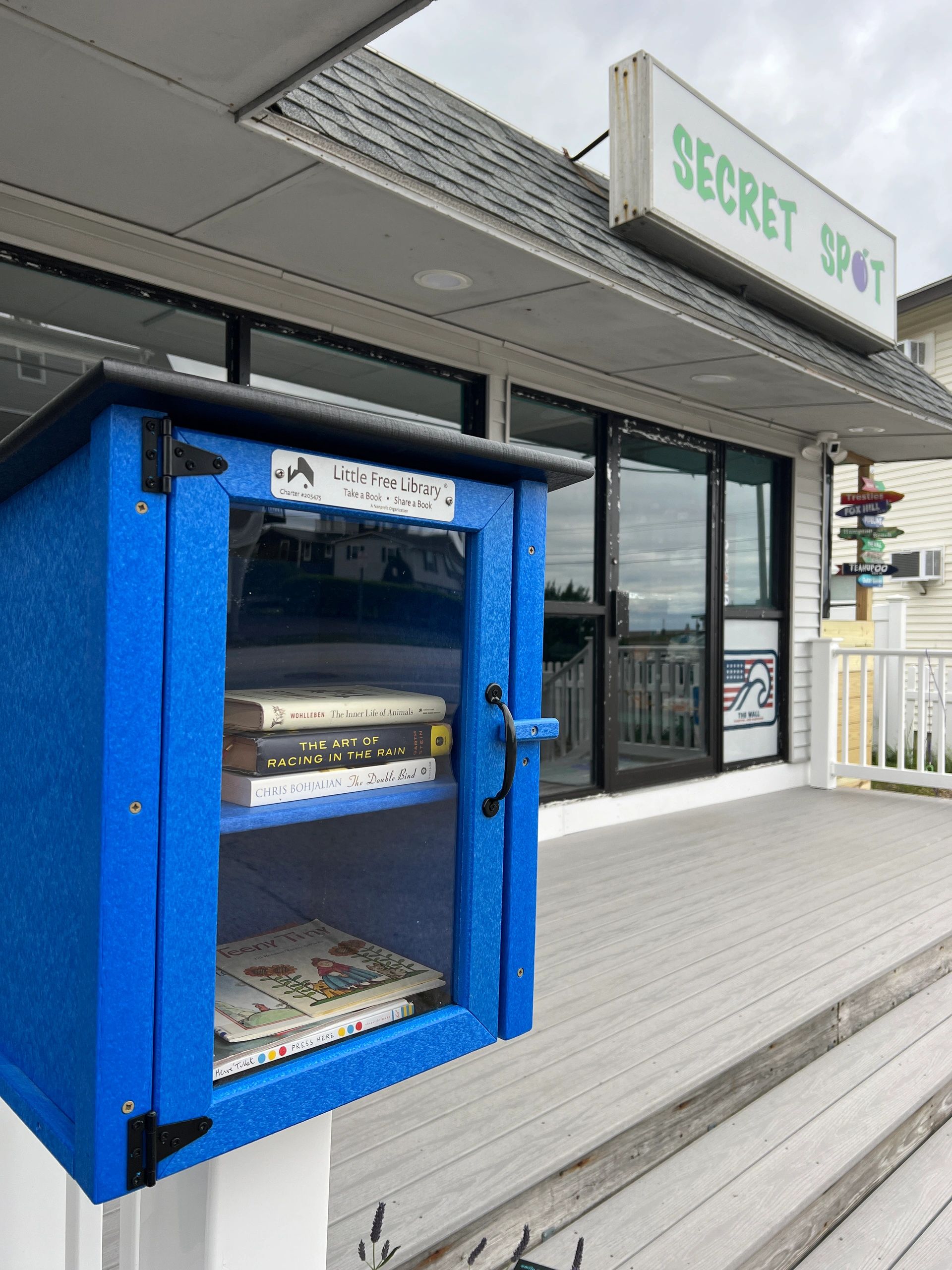 Little Free Library at Secret Spot